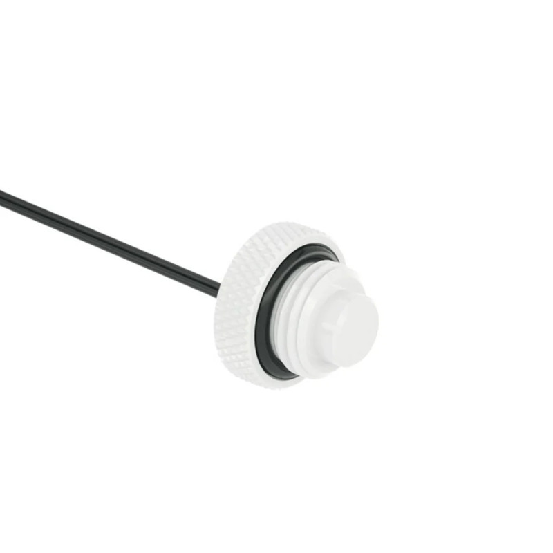 Barrowch G1/4 10K Temperature Sensor Stop Fitting - White - وصلات أنابيب